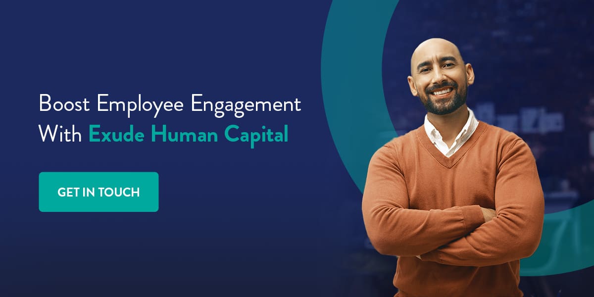 Boost employee engagement from Exude Human Capital