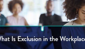 What is exclusion in the workplace?