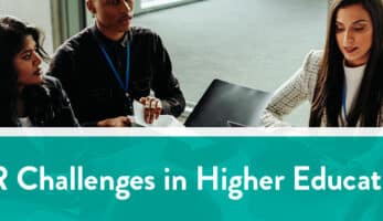 HR Challenges in Higher Education