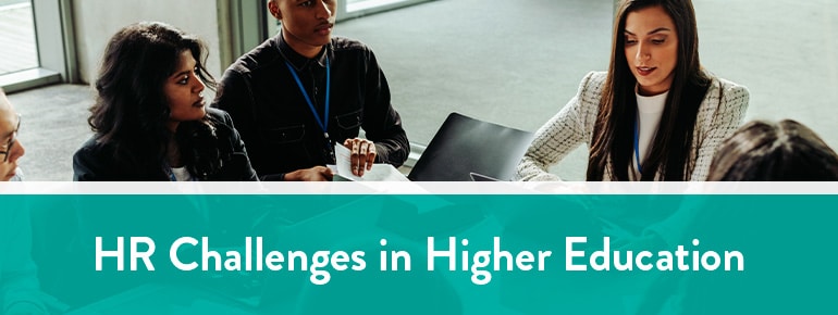 HR Challenges in Higher Education