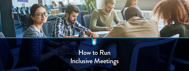 How to Run Inclusive Meetings